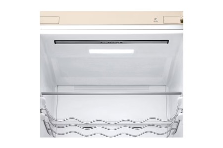 холодильник lg gc-b509 aemw бежевый, дисплей (203,0)-