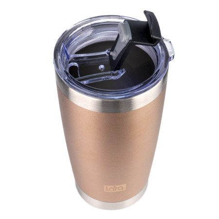 термокружка lara lr04-25 rose gold 0,56 л