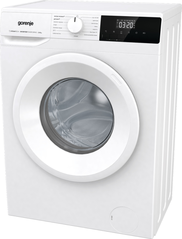 Стиральная машина Gorenje W1NHPI60SCS Inverter, Steam
