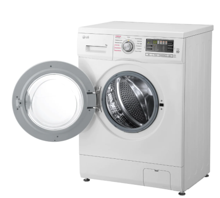 стиральная машина lg f1296hds1 steam, белый