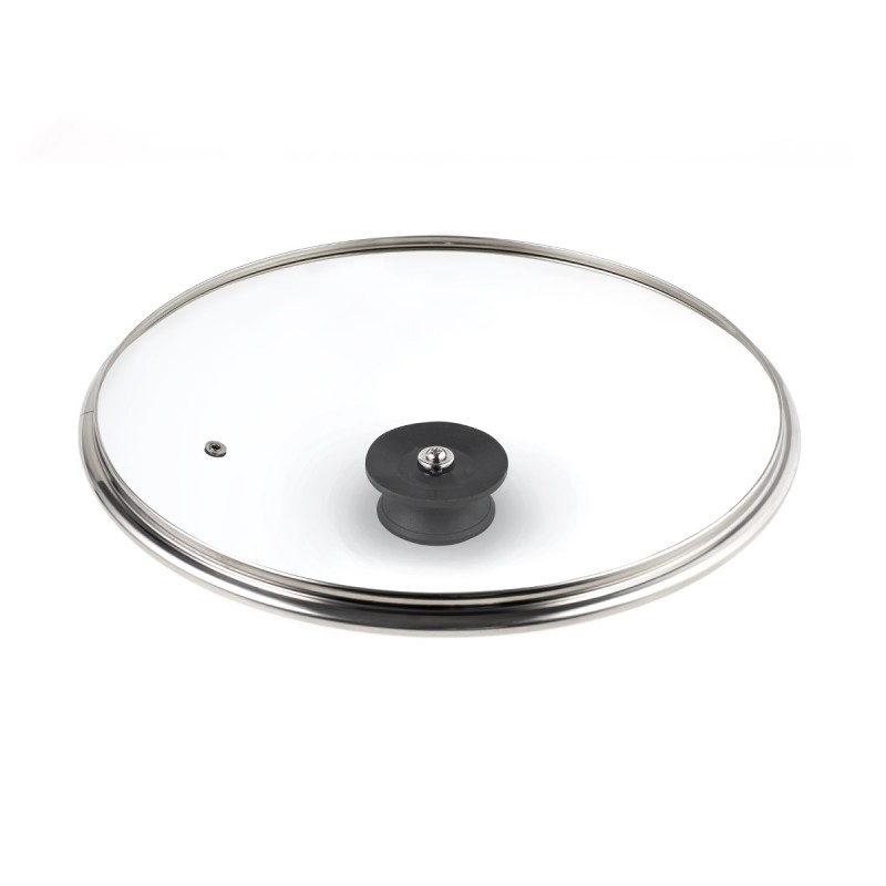 Крышка стеклянная Lara LR01-99 28см