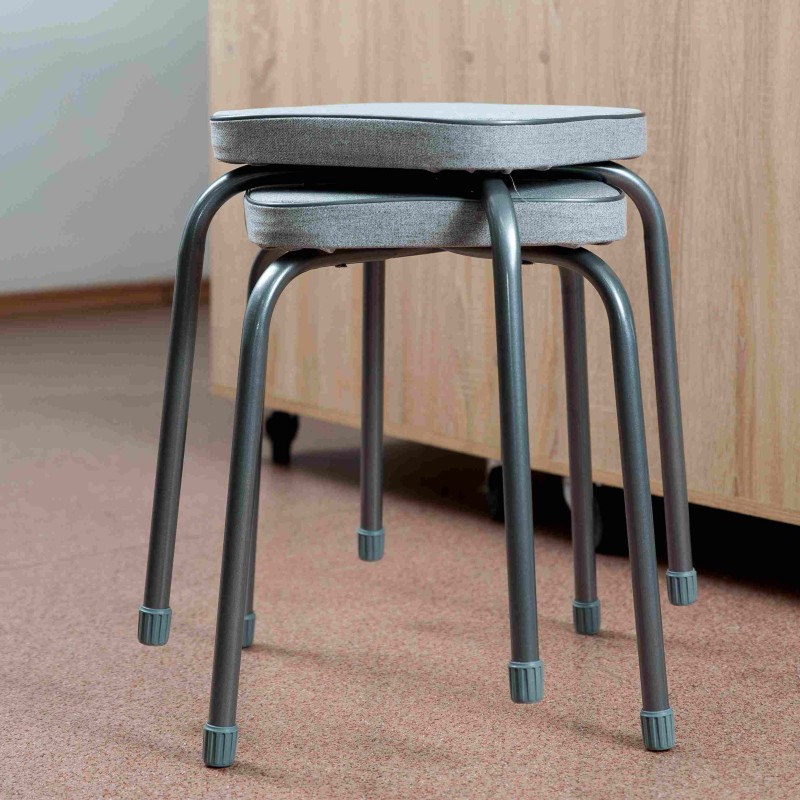 Табурет Ника ТФ05 Фабрик (серый)