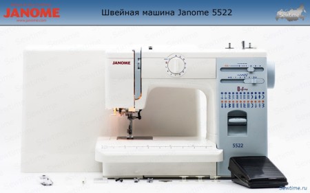швейная машина "janome" 5522