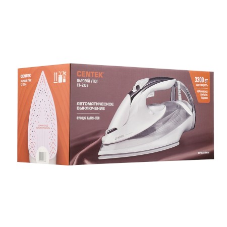 утюг centek ct-2334 white