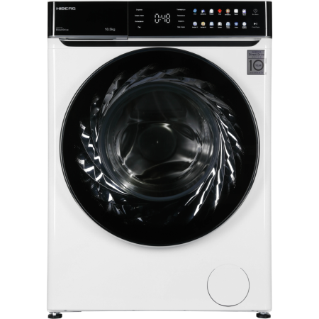 стиральная машина hiberg i-ddq11-1014 w steam, inverter, белый
