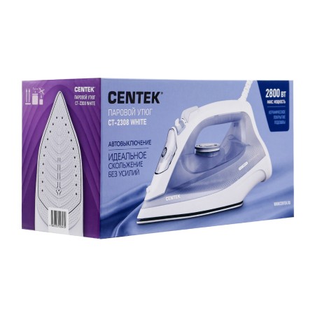 утюг centek ct-2308 white