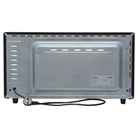 мини печь oasis m-50cb2 черный