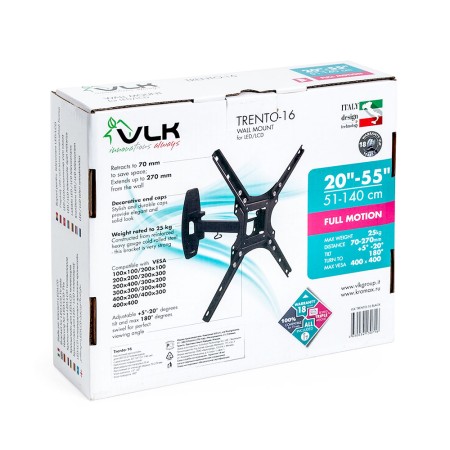 кронштейн vlk trento-16 черный 20-55"