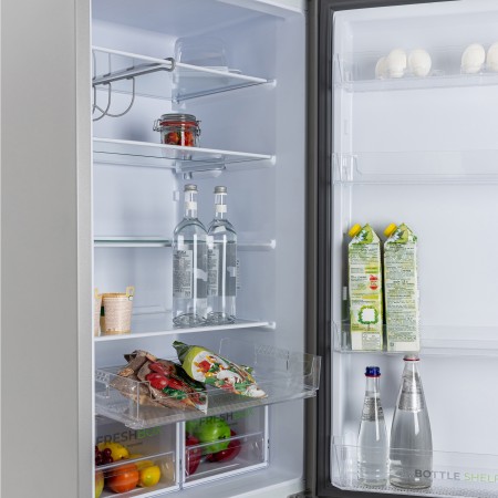 холодильник бирюса 6149m металлик