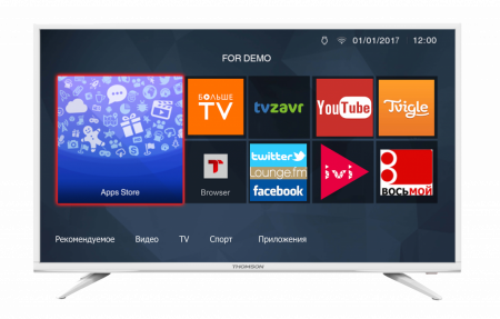 телевизор led thomson t43fsl5031w smart tv