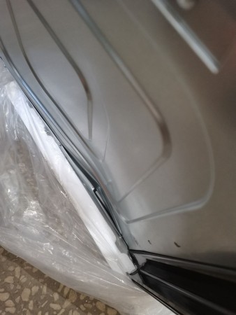 духовой шкаф oasis d-msb, замятия по корпусу, нет упаковки