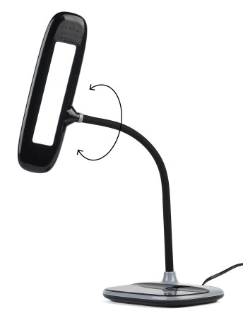 светильник эра nled-458-6w-bk