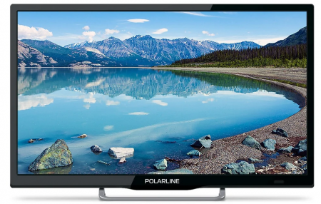 телевизор led polarline 24pl51tc-sm smart tv