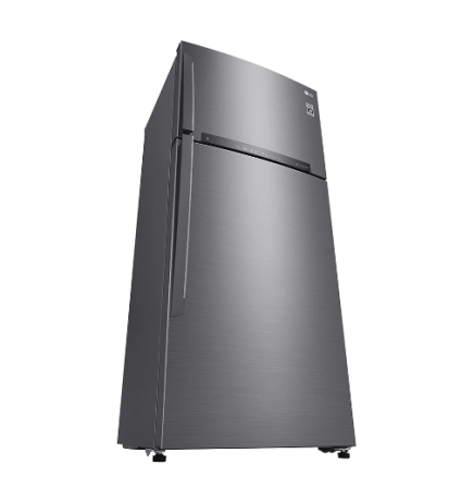 холодильник lg gn-h702hmhz серый, дисплей (180,0)
