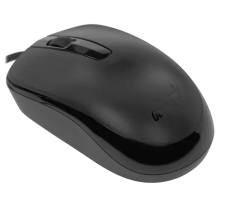 мышь проводная genius dx-120 usb black
