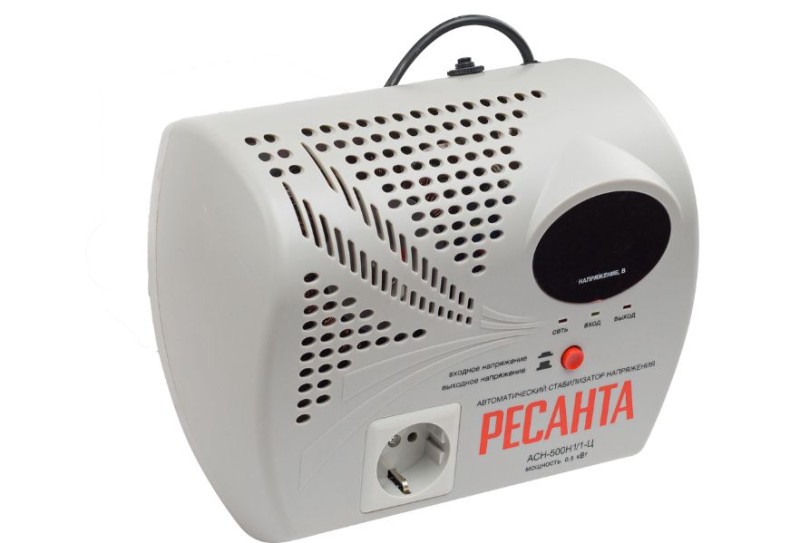 Стабилизатор Ресанта АСН-500Н1/1-Ц (АСН-500Н/1-Ц) 
