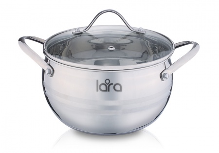 кастрюля lara lr02-34 4,7л
