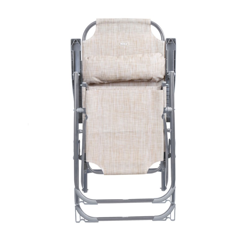 Кресло-шезлонг складное Ника К3 песочный