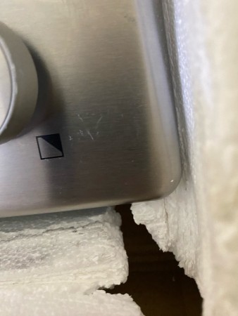 варочная панель hansa bhgi 611391, царапины на панели