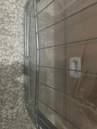 сушилка для белья ника 10 сб3 (серебряный), незначительно погнута, нет упаковки, потертости