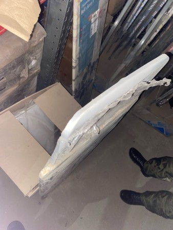 гладильная доска ника белль классик 1, потертости на подставке для утюга, нет заглушек на ножках