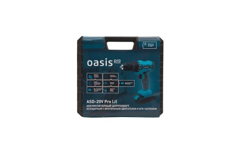 шуруповерт oasis asd-20v pro (j) аккумуляторный 
