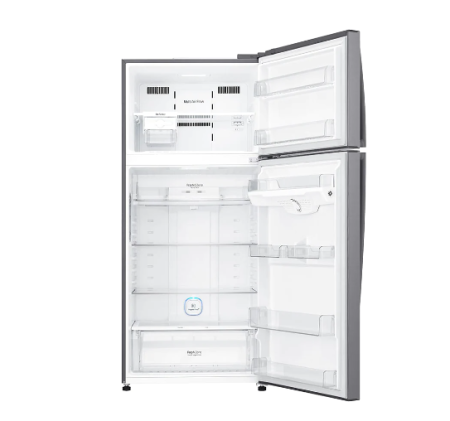 холодильник lg gn-h702hmhz серый, дисплей (180,0)