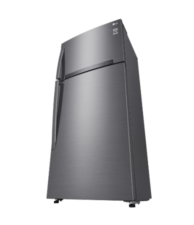 холодильник lg gn-h702hmhz серый, дисплей (180,0)