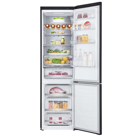 холодильник lg gc-b509 sbum черный, дисплей (203,0)
