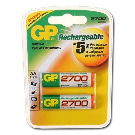 элемент питания duracell gp hr6-2bl 2700 мач (1шт)