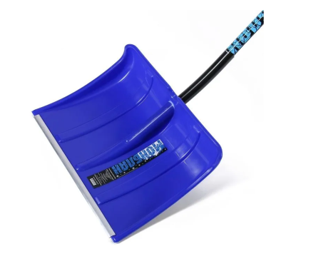 лопата для снега инструм-агро "монблан" (100175) с черенком