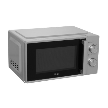 микроволновая печь oasis mw-70rs серебристый