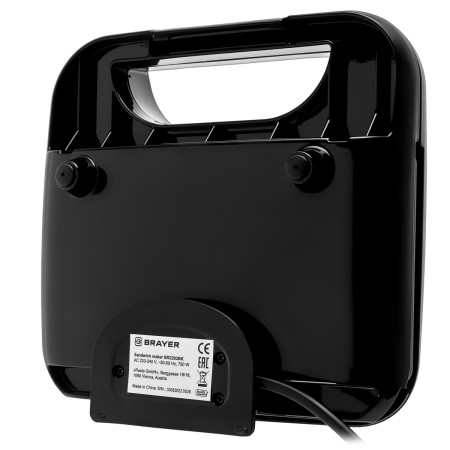 вафельница brayer 2203br-bk