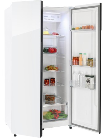 холодильник nordfrost rfs 525dx nfgw inverter белый