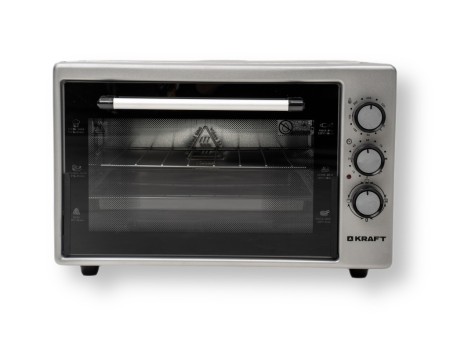 мини печь kraft kf-mo 3200 gr (серый)