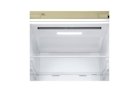 холодильник lg ga-b459 cesl бежевый, дисплей (186,0)