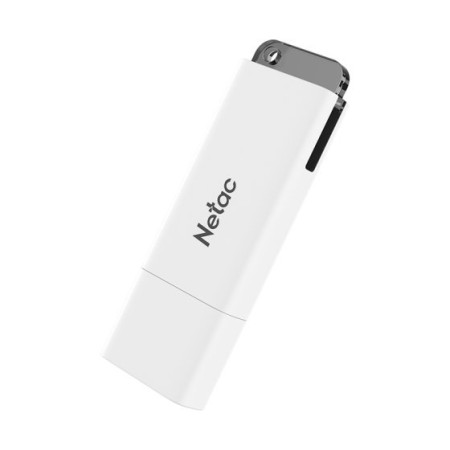 usb-флеш netac 64gb usb3.0 u185 white