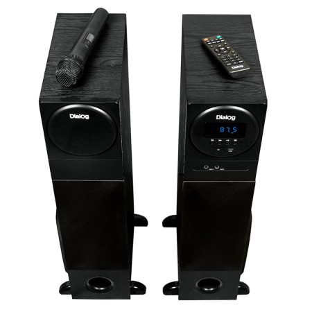 акустическая система 2.0 dialog ap-2300 black