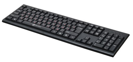 клавиатура oklick 120m usb черный