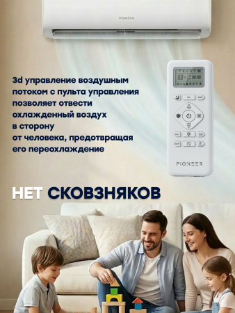 сплит-система pioneer kfr25fw/kor25fw afina r32