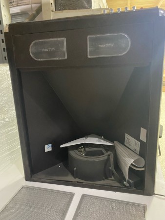 вытяжка akpo wk-5 elegant turbo 50 медь нет упаковки, вмятина на корпусе