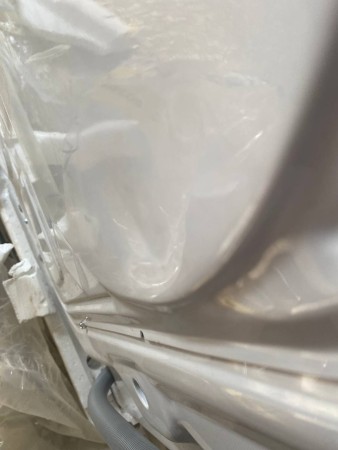 стиральная машина candy csh41273dw/2-07 smart pro steam замятие с боку , нет упаковки