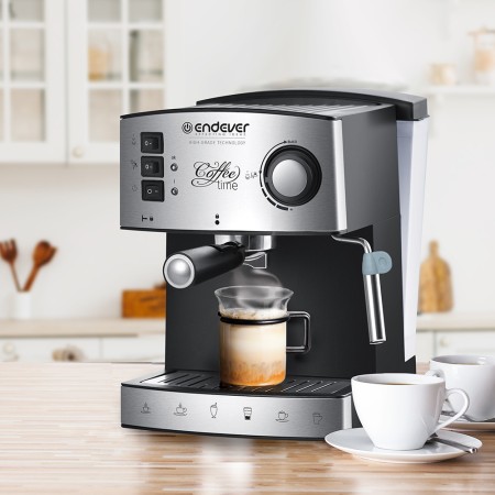 кофеварка рожковая endever costa-1060