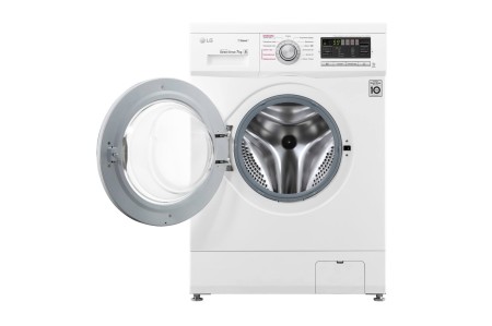 стиральная машина lg f1296hds1 steam, белый