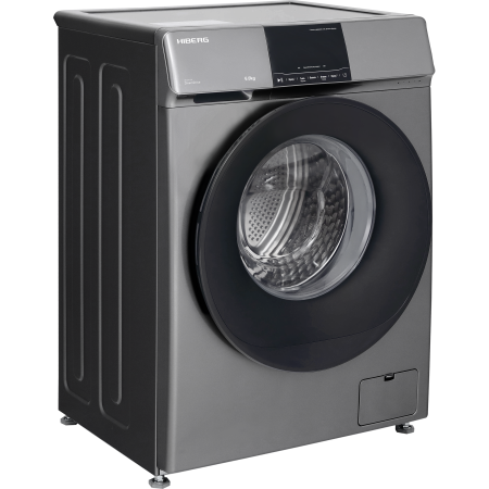 стиральная машина hiberg i-ddq6-612 sd inverter, темно-серый