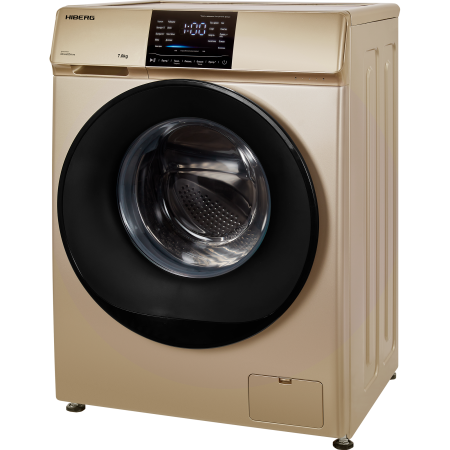 стиральная машина hiberg i-ddq6-712 g inverter, золото