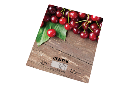 весы кухонные centek ct-2462 вишня