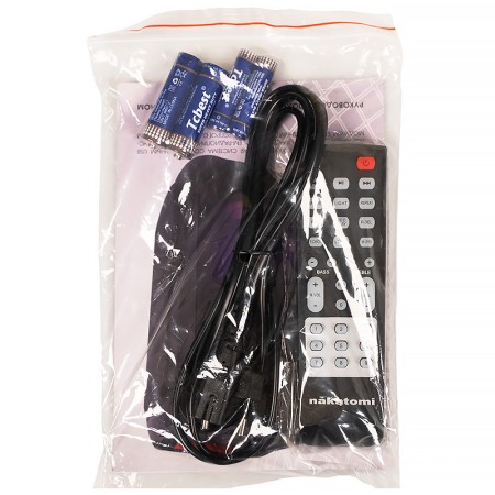 портативная акустическая система nakatomi gs-43 черный