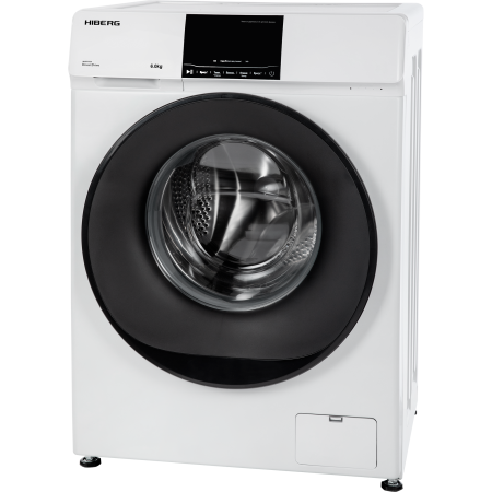стиральная машина hiberg i-ddq6-712 w inverter, белый