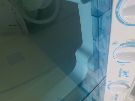 стиральная машина optima мсп-66п-, царапины и потёртости на крышке